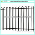 Hoop top security decorative garden fencing